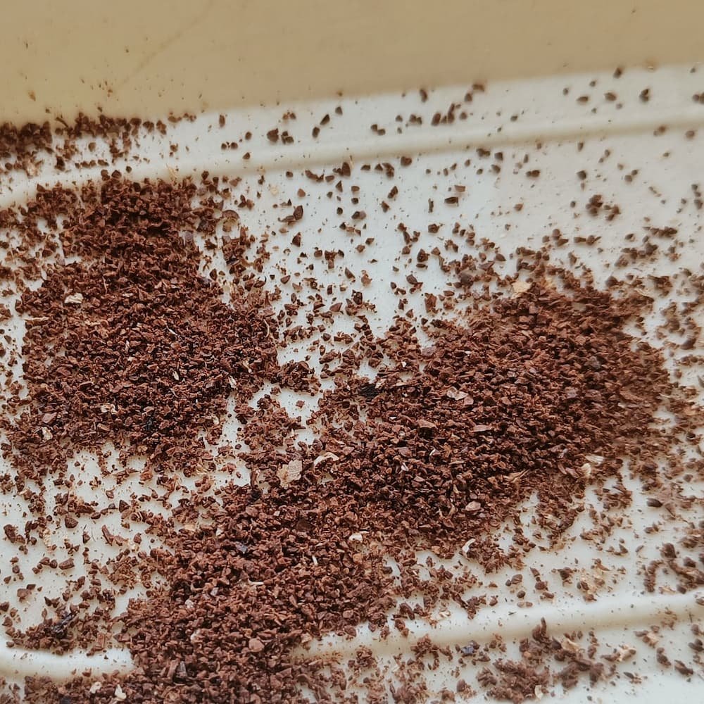 Eureka ground coffee sample