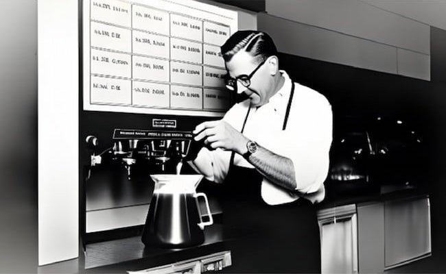 vintage coffee professor