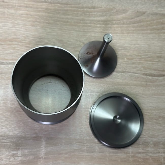 blind shaker for espresso on table