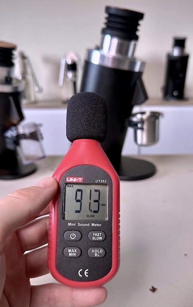 df64 and decibel meter test