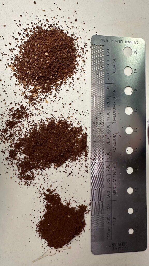 df54 grind consistency from filter to espresso