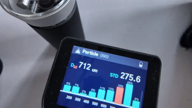millab particle size distribution